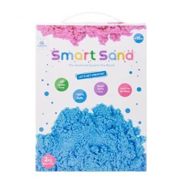 Smart Sand – חול קינטי במארז 2 קילו – ורוד וכחול