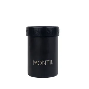 שומר קור לפחיות ובקבוקים MontiiCo Insulated Can & Bottle Cooler – Coal