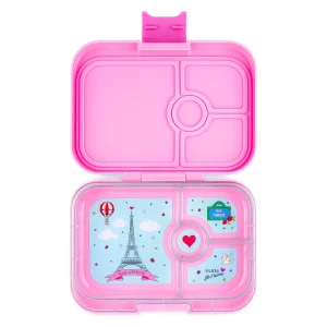 קופסת אוכל לילדים  יאמבוקס פנינו – Fifi Pink מגש Paris Je t’aime