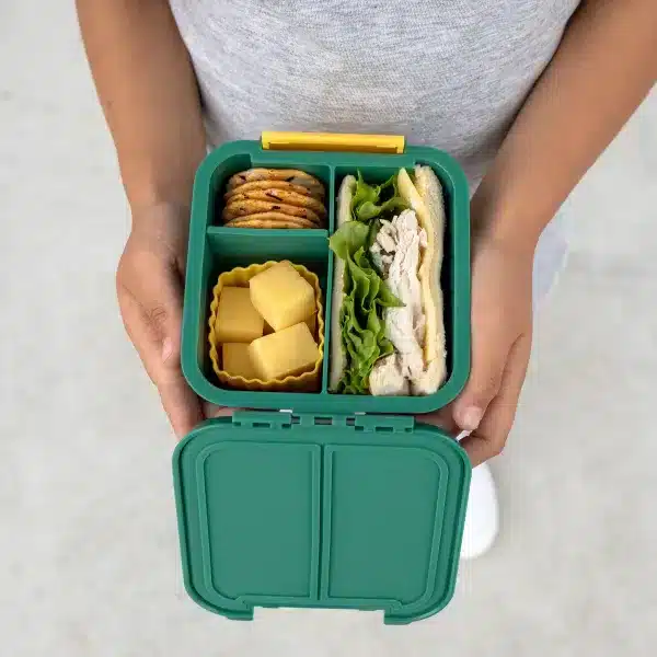 Little Lunch Box - קופסת בנטו מחולקת 2 תאים - Apple
