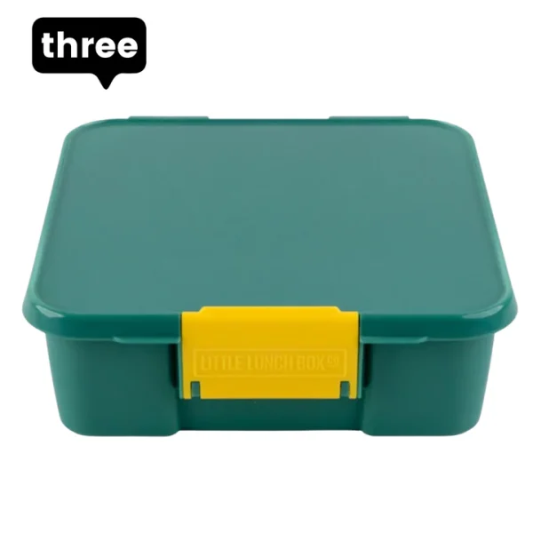 Little Lunch Box - קופסת בנטו מחולקת 3 תאים - Apple