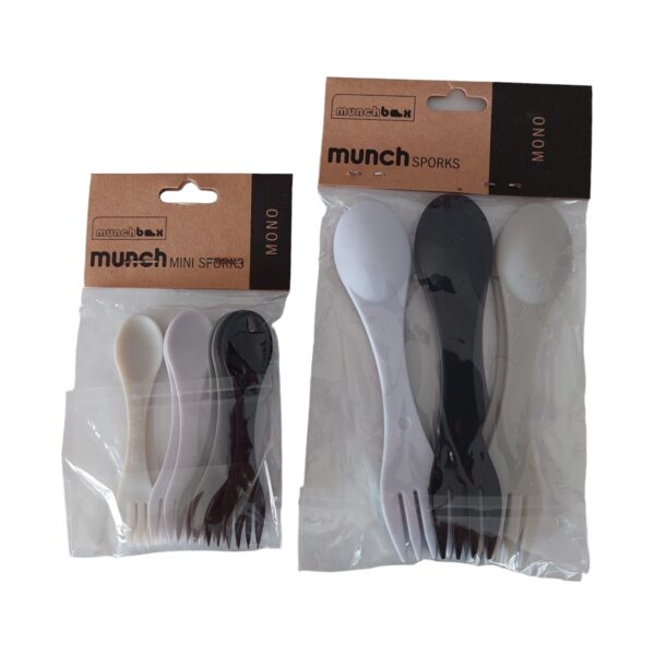 MUNCH SPORKS MINI - סט 8