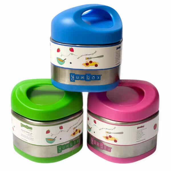 קופסת אוכל תרמית מנירוסטה יאמבוקס קיובי Yumbox Cubi